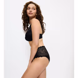 Triumph Amourette Maxi Brief Bas de maillot de bain taille haute Noir - Vue supplémentaire 5