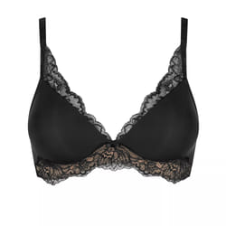 Triumph - Bralette préformée sans armatures AMOURETTE CHARM - 0201694 - Sans Armatures - Noir - 95B