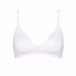 Sloggi Soutien-Gorge Sans Armature Body Adapt Blanc Femme