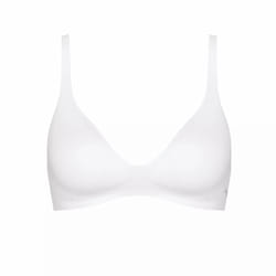 Sloggi Soutien-Gorge Sans Armature Body Adapt Blanc Femme