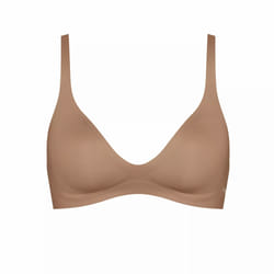 Sloggi Soutien-Gorge Sans Armature Body Adapt Marron Femme
