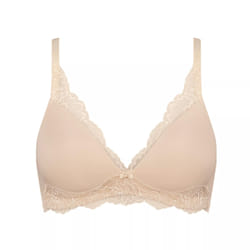 Triumph - Bralette préformée sans armatures AMOURETTE CHARM - 0201694 - Sans Armatures - Beige - 110C