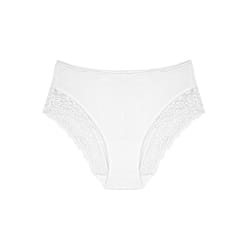 Triumph Ladyform Soft Maxi Brief Bas de maillot de bain taille haute Blanc