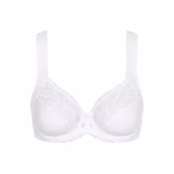 Triumph Soutien-Gorge Emboîtant Bien-Être Modern Lace+Cotton Blanc Femme