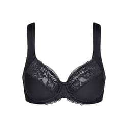 Triumph Soutien-Gorge Emboîtant Bien-Être Modern Lace+Cotton Noir Femme
