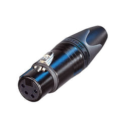 Neutrik NC4FXX-B connecteur de fils XLR Noir