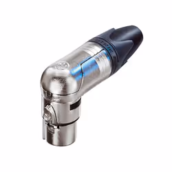 Neutrik NC5FRX, XLR, Aluminium, Noir, Argent, IP40, 1 mm², 1500 V