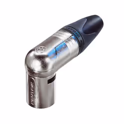Neutrik NTR-NC3MRX, XLR, Noir, Argent, Nickel, Polyamide, Polyoxyméthyléne (POM), Polyuréthane, Acier zingué, 71,2 mm, 38,5 m ...