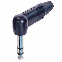 Neutrik NP3RX-BAG, 1/4" phone plug, Noir, Nickel, 15,4 mm, 52 mm, 61,3 mm