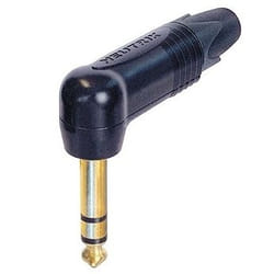 Neutrik NP3RX-B connecteur de fils 1/4" phone plug Noir