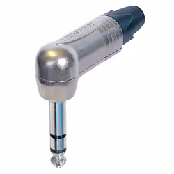 Neutrik NTR-NP3RX, 1/4", Noir, Argent, Laiton, Nickel, Polyamide, Polyoxyméthyléne (POM), Acier zingué, Nickel, IEC 60603-11 ...