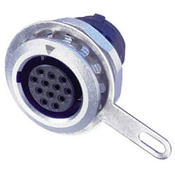Neutrik MRF12 Cosse cylindrique mâle embase femelle Nombre total de pôles: 12 Série (connecteur rond): miniCON 1 pc(s)