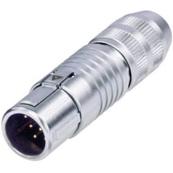 Neutrik - MSCM12 Cosse cylindrique mâle mâle, droit Nombre total de pôles: 12 Série (connecteur rond): miniCON 1 pc(s)