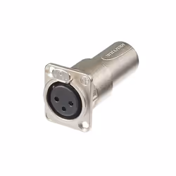 Neutrik NA3FDM, XLR, XLR, Argent