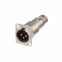 Neutrik NA3MDF, XLR, XLR, Gris