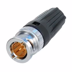Neutrik NBLC75BVZ17, BNC, Aluminium, Noir, 1500 V, 3 mΩ, 50 V, 75 Ohm