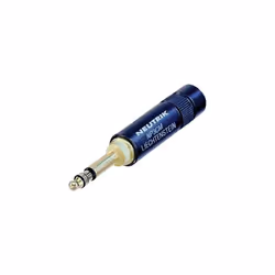 Neutrik NP 3 CM-B Conector de Tipo MIL de 0.206 ''(MIL-P-642 / 5A) Carcasa de metal negro Contactos de latÃ³n Conector de tel ...