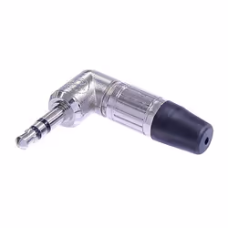 Neutrik NTR-NTP3RC, 3.5mm, Noir, Argent, Laiton, Nickel, Polyamide, Polyoxyméthyléne (POM), Acier zingué, Nickel, IEC 68-2-20 ...