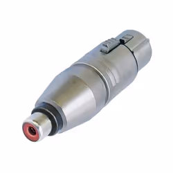 Neutrik NTR-NA2FPMF, XLR, RCA, Argent