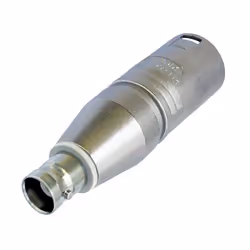 Neutrik XLR / BNC, XLR, BNC, Argent