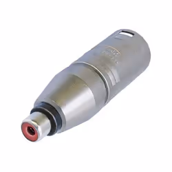 Neutrik NTR-NA2MPMF, XLR, RCA, Argent