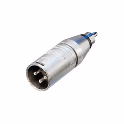 Neutrik NTR-NA2MPMM, XLR, RCA, Argent