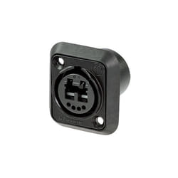 Neutrik NO2-4FDW-1-A connecteur de fils LC-Duplex Noir