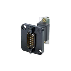 Neutrik NADB15MF-B changeur de genre de câble D-SUB Noir