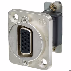 Adaptateur SUB-D SUB-D femelle 15 pôles - SUB-D femelle 15 pôles Neutrik NADB15FF 1 pc(s)