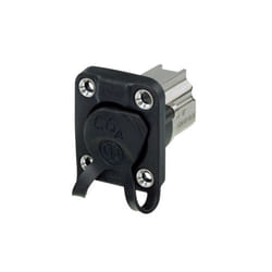 Neutrik NE8FDX-Y6-W connecteur de fils RJ-45 Aluminium, Noir