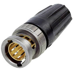 Neutrik NBNC75BLP7X Connecteur BNC mâle droit 75 Ω 1 pc(s)