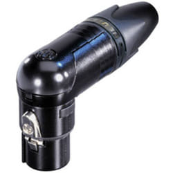 Xlr femelle, coudé Neutrik NC10FRX-14-B Nombre de pôles: 10 noir 1 pc(s)