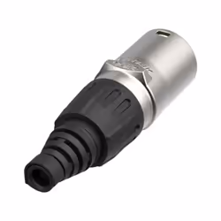 Neutrik NE8MX connecteur de fils RJ 45 Noir, Acier inoxydable