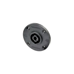 Neutrik - Fiche haut-parleur embase femelle, contacts droits NL4MPRXX Nombre de pôles: 4 noir 1 pc(s) C660102