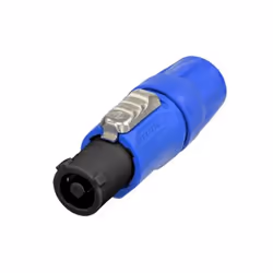 Neutrik NAC3FCA-1, Droit, Femelle, Noir, Bleu, Polyamide, IP20, 1 pièce(s)