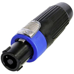 Neutrik - NLT4FXXBAG Connecteur noir/bleu 1 pc(s)