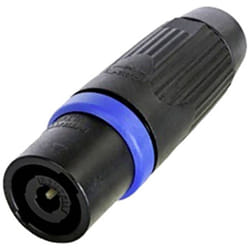 NLT4MXXBAG Connecteur noir/bleu 1 pc(s) W067052 - Neutrik