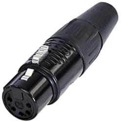 Av RC5F-B xlr femelle, droit Nombre de pôles: 5 1 pc(s) - Rean