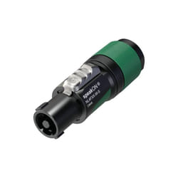 Velleman - Neutrik NL4FXX-W-S Fiche haut-parleur mâle, droit Nombre de pôles: 4 vert-noir 1 pc(s) Q521813