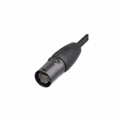 LE SUPPORT DU CONNECTEUR DE CÂBLE SE COMPOSE D'UNE COQUE, D'UNE BROCHE ET D'UNE GAINE CHROMÉES NOIRES. LE SERRE-CÂBLE CONVIEN ...