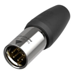 Xlr mâle, droit Neutrik NC5MX1-TOP-14 Nombre de pôles: 5 noir 1 pc(s)