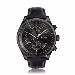 HUGO BOSS 7613272231077, Mâle, Acier inoxydable, Noir