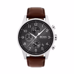 HUGO BOSS 7613272234313, Mâle, Acier inoxydable, Marron