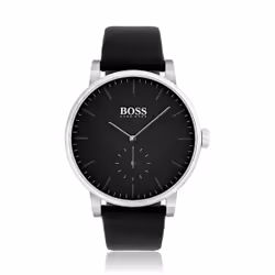 HUGO BOSS 7613272234375, Mâle, Acier inoxydable, Noir
