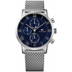 Montre - Tommy Hilfiger - 1791398 - Acier inoxydable - Bracelet milanais - Cadran bleu
