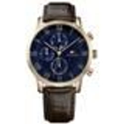 Montre - Tommy Hilfiger - 1791399 - Cuir marron - Boîtier doré - Multifonctions