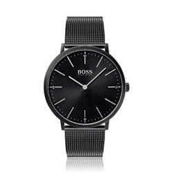 Montre BOSS HORIZON en Acier Noir