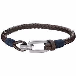 Bracelet - Tommy Hilfiger - 2701011 - Acier inoxydable - Quartz - Bleu et Marron
