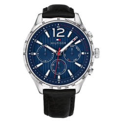 Tommy Hilfiger-Montre Multi Dial pour Homme à movement Quartz en  Cuir 1791468