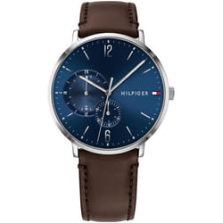 Montre Multi Dial - Tommy Hilfiger - 1791508 - Cuir Marron - Résistant à leau 5 bar - Quartz